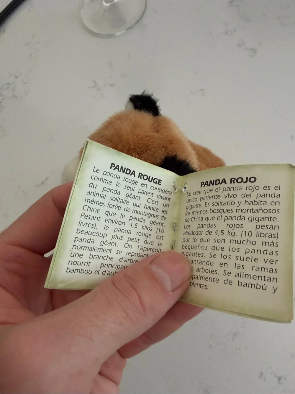 Wild Republic Red Panda Plush – Original Tag Toy